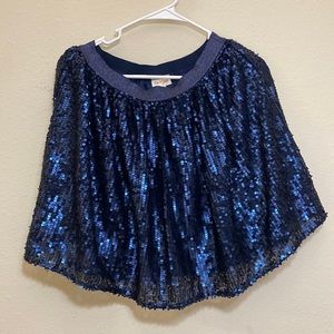 Blue sequin skirt by Cat&Jack
